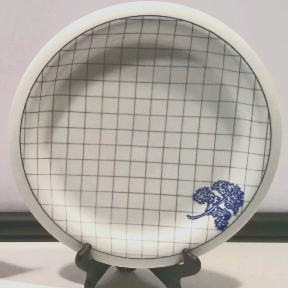 Modern Herb Fine Porcelain  China Platter